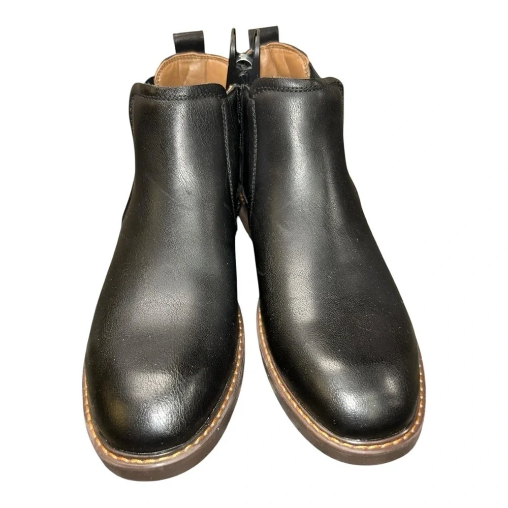 Madden NYC NWOB Vegan Leather Black Chukka Side Zip Ankle Boots Men’s 7